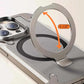 EvoEdge – Rimless Premium Leather & Aluminum Case with Magnetic Stand