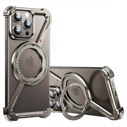 Z Rotating MagSafe Metal Rimless Case