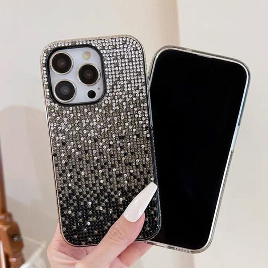 Stylish Diamond-Embellished iPhone Case
