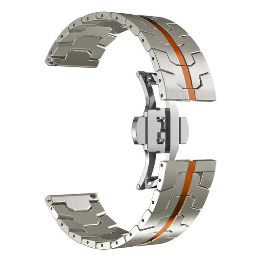 Premium Titanium/Orange Link Chain (42/44/45/49mm)