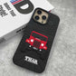 Emboss3D Signature Silicone Case for iPhone