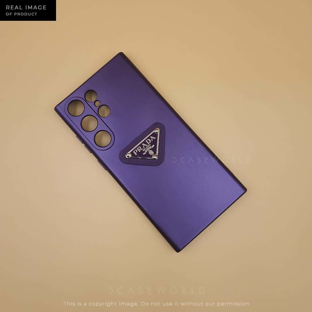 PD Slim Polycarbonate Case With Microfibre Lining Inside - S23 Ultra