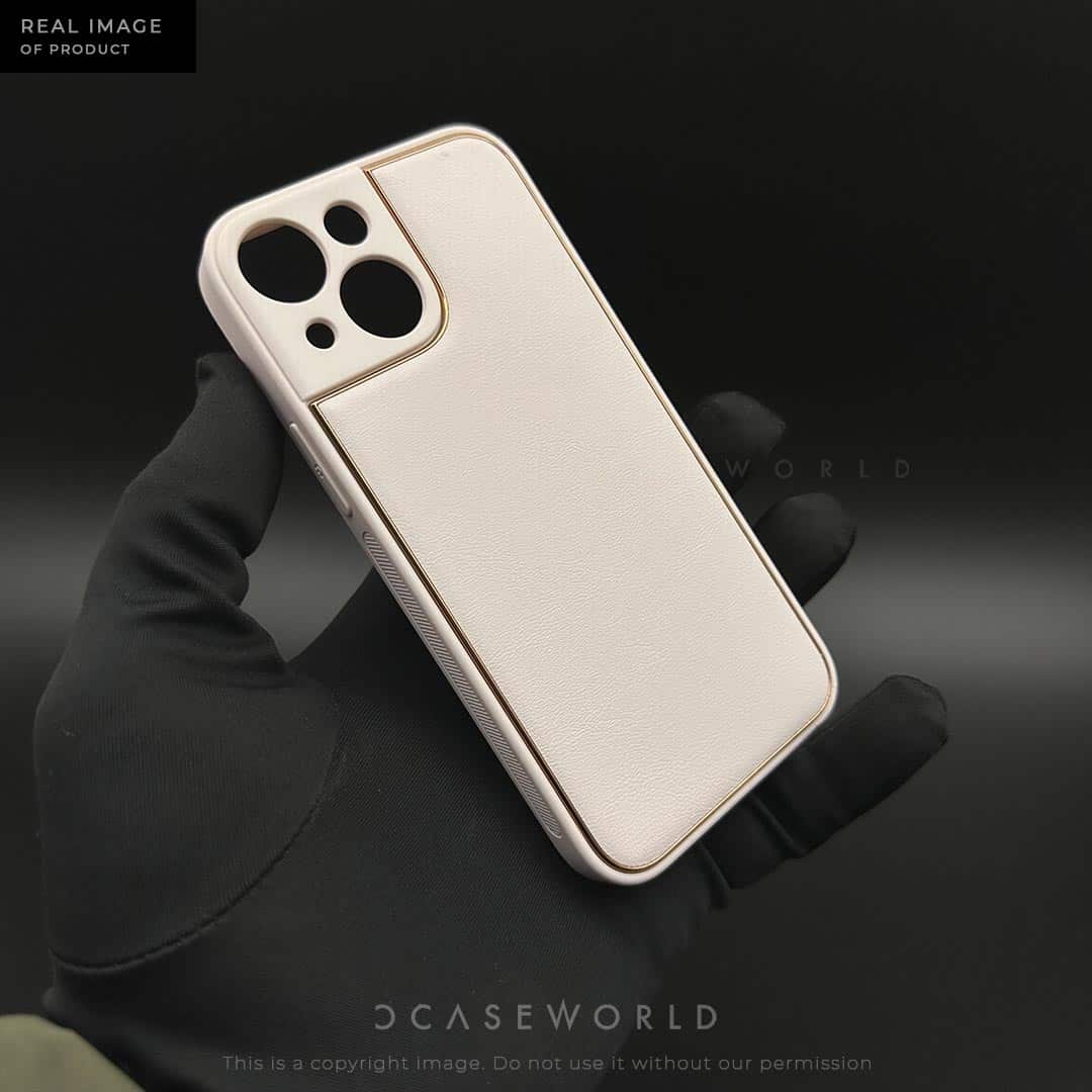 Premium Leather TPU Case with Camera Protection