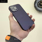 Purple Smooth Matte Case with Shiny Sides