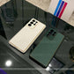 Carbon Fibre Leather TPU Case with Camera Protection