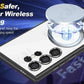 MagSafe Electroplating Clear PC Case – S24 Ultra