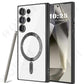 MagSafe Electroplating Clear PC Case – S24 Ultra