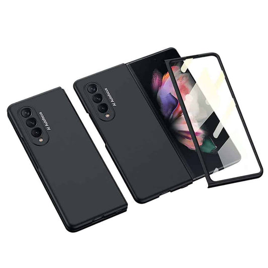 Camera Protection Case with Front Glass for Z fold 3