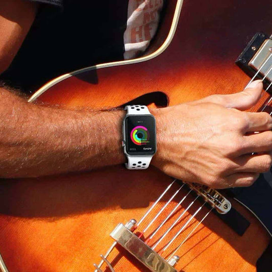 White NK Apple Watch Band (42-44MM)