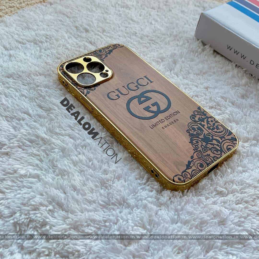 Wooden Finished Premium Designer Case